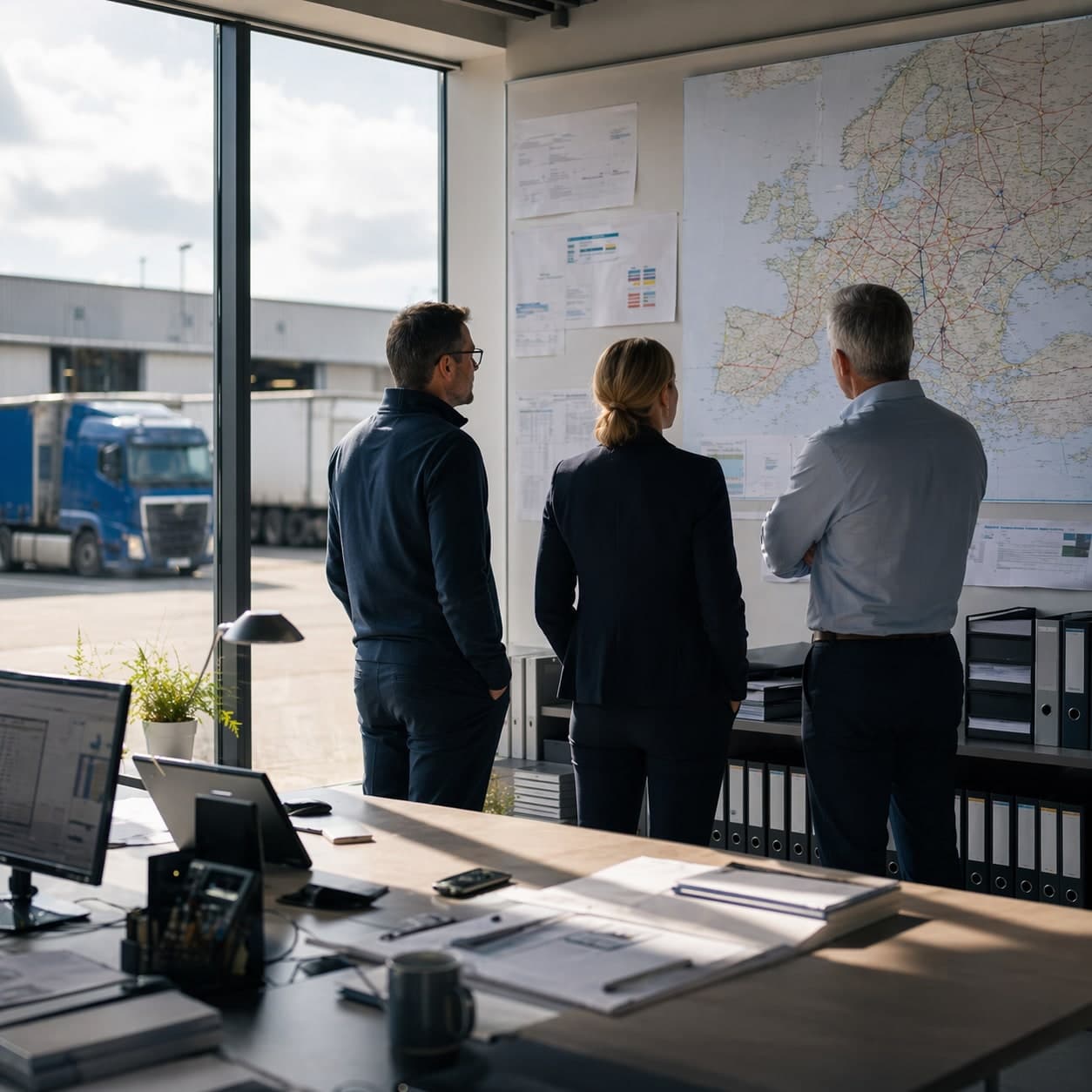 Екипът на 2B Logistics
