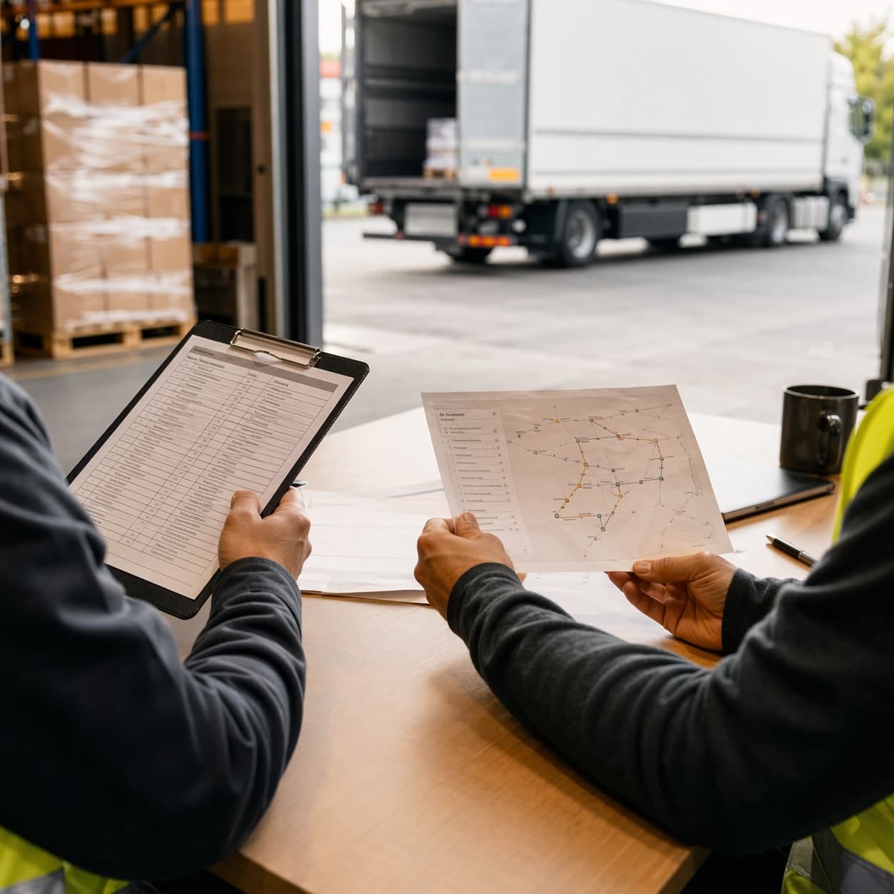 2B Logistics екип